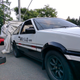 The before-mentioned AE86 also made an appearance when we returned.